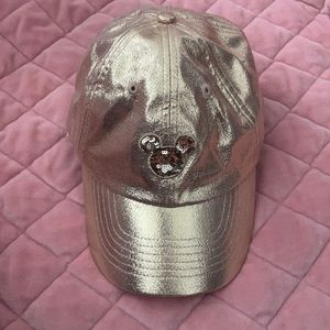 Rose gold Disneyland hat